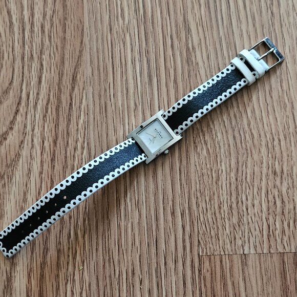 Skagen Denmark Women Wrist Watch Black Genuine Leather Strap Analog main image 6